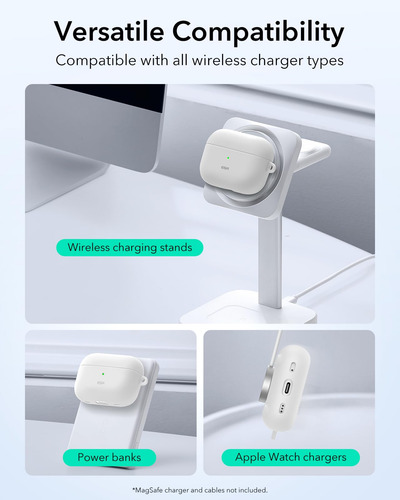 Capa Esr Para AirPods Pro De 2ª Geração Com Magsafe White