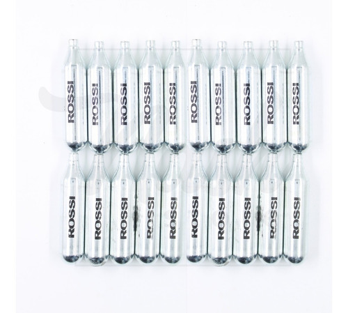 Imagem 2 de 7 de Co2 Kit 25 Cilindros Gás P/ Airsoft Pistola De Pressão
