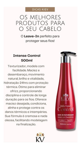Leave-in Profissional Texturizador Protetor Térmico 500ml