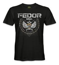 Comprar Playera Mma Fedor Emelianenko Sambo Rusia Impresión Calidad