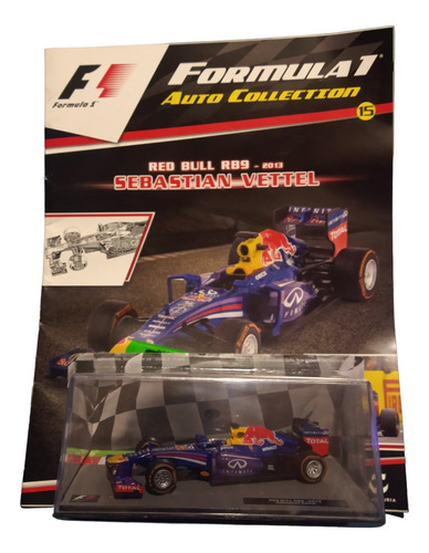 Revista Formula 1 Panini#15 Red Bull Rb9 Sebastian Vettel 