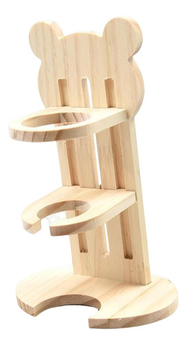 A Soporte De Madera Para Hámster Para Interiores,