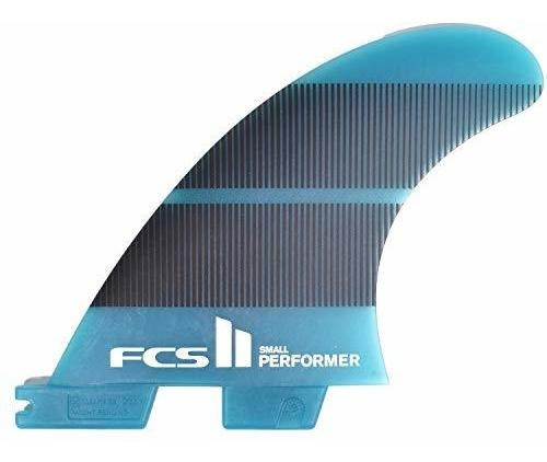 Ii Performer Neo Glass Tri Fin Set  Azul Degradado  Peq...