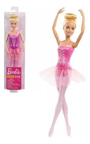 Barbie Muñeca Bailarina De Ballet Modelo Rubia 30cm