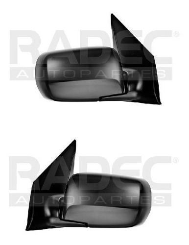 Par Juego Espejos Honda Pilot 2003 -2008 Electrico Negro Rxc