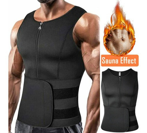 Chaleco De Cintura Sauna Sur Para Hombre, Con Forma De Cintu