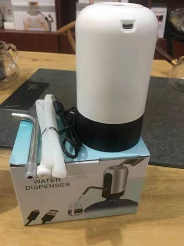 Imagen 3 de 3 de Bomba Dispensador Agua Eléctrico Recargable Usb Botellon