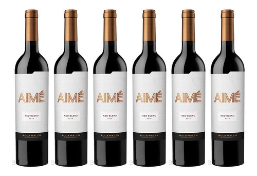 Vino Aime Red Blend X750cc Caja X6