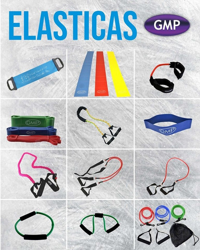 Banda Elástica Circular Corta 1,1mm Espesor Inten Fuerte Gmp