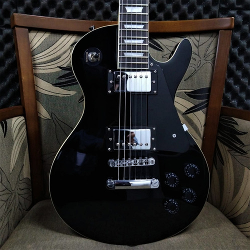 Imagem 7 de 8 de Guitarra Eletrica Waldman Les Paul Glp-250 Bk