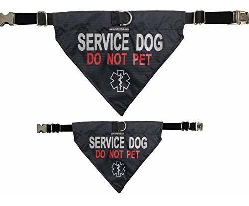 Collar Perro Servicio Ajustable - Reflectante Y Resistente