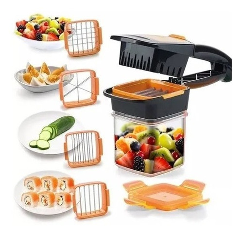 Cortador  Nicer Dicer Picatodo Manual Picadora Verduras