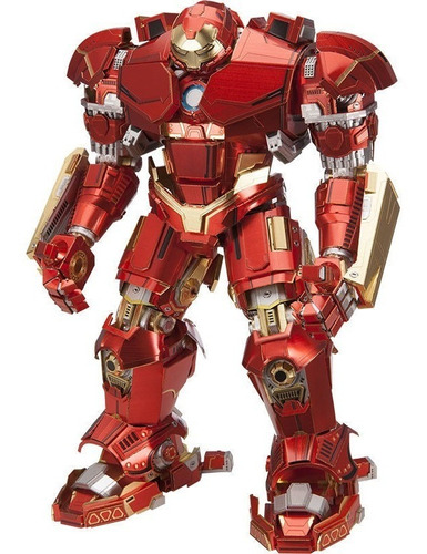 Rompecabezas De Metal Colección Marvel Hulkbuster Piececool