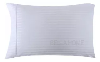 Funda Almohada Rayas Satin Tipo Seda Hotelera X Unidad 70x50