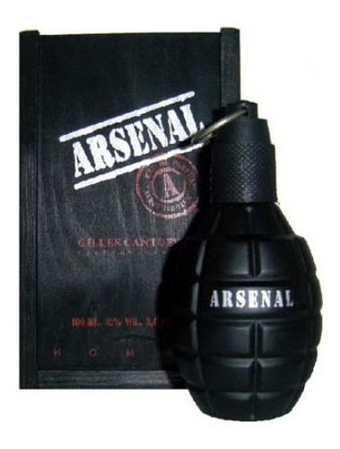 Perfume Arsenal Black Edp Gilles Cantuel 100ml Factura A Cuo