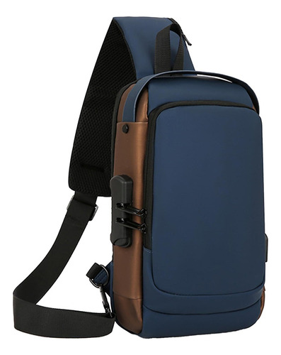 Antirrobo,bandolera,bolso Con Carga Usb,para Desplazamientos