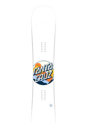 Tabla De Snowboard Santa Cruz Scenic Dot Wide Color Combo Camber Tamaño De La Tabla De Snowboard 153 Cm