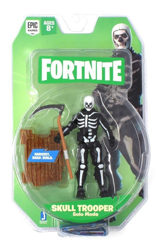 Fortnite Skull Trooper Solo Mode Epic Games Articulado