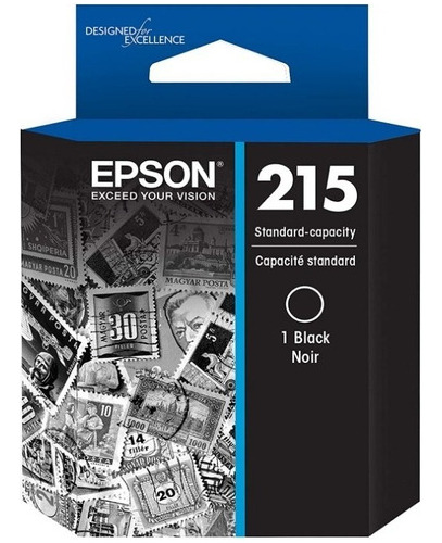 Cartucho De Tinta Negra T215 Capacidad Estándar