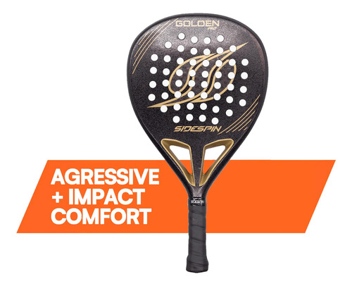 Side Spin Raqueta De Padel Fibra Carbono Unisex Adulto Mmg