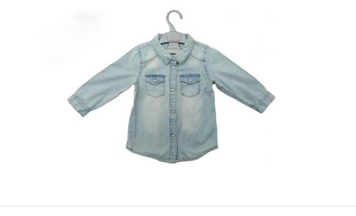 Camisa Jeans Baby Boy ( 24 Meses) - Yamp.