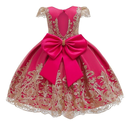 Elegante Vestido De Princesa Para Niña, Fiesta, Cumpleaños,