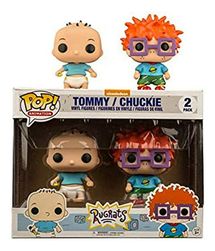 Figuras Vinilo Rugrats Tommy Y Chuckie.