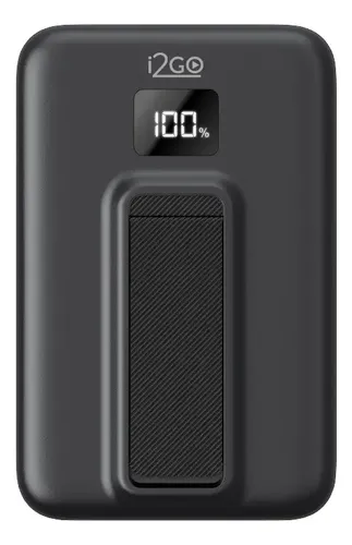 Carregador Portátil Power Bank Magsafe I2go 10.000mah 15w Cor Preto