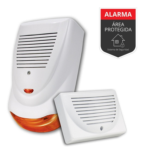 Sirena Alarma Para Casa De Exterior C Flash+ Interior-kit
