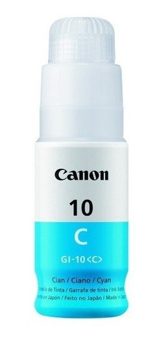 Canon Tinta Gi-10 C Botella De Tinta Cian Con 70ml