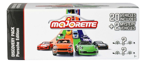 Discovery Pack Porsche Edtion - 22 Miniaturas 1/64 Majorette