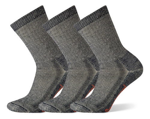 Smartwool Classic Hike Extra Cushion Crew, Paquete De 3, Col