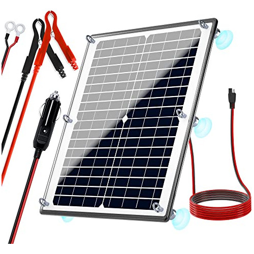 Kit De Panel Solar 12v 20w Magnético + Controlador De ...