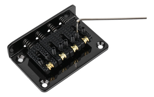 Guitar Bridge De 4 Cuerdas Con Sonido Mejorado, Elegante Y E