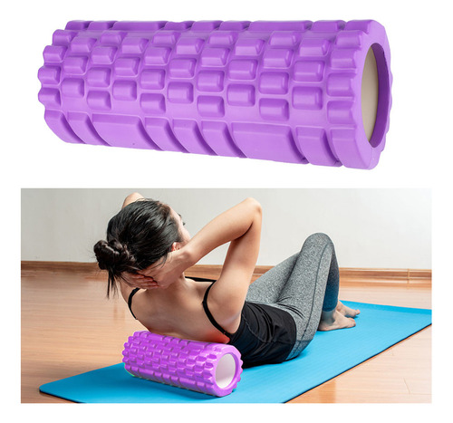 Eva Masajeador Muscular Espuma Rollo Hueco Fitness Ejercicio