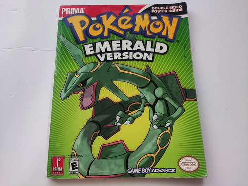 Libro Guia Oficial Prima Gba Pokemon Emerald 100% Genuino