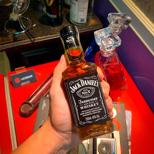 Jack Daniel's Tennessee 200ml pacote x 6 un
