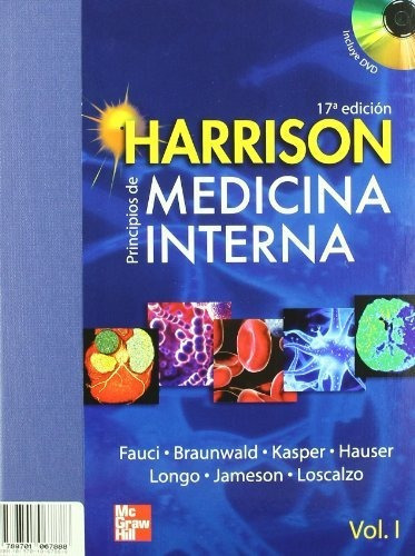 Harrison Principios De Medicina Interna 17 Ed  2 Volumenes,