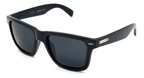 comprar Anteojos de sol polarizados Rusty Bruk, diseño ovalado con marco de G-Flex y lentes de policarbonato, color SBLK\u002FS10, protección UV