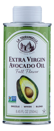 La Tourangelle, Aceite De Aguacate Extra Virgen, Sabor Compl