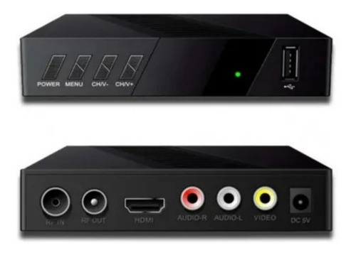 Imagem 2 de 3 de Conversor Digital Hd Uhf Hdtv C/ Gravador Imagem Adv-isdbt06