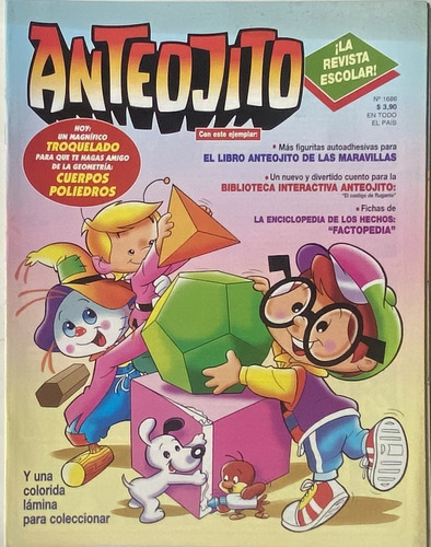 Anteojito Revista, Infantíl, Argentina, Nº 1686,  Rba