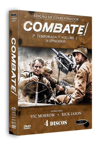 Dvd Combate Segunda Temporada - Vol 02, 4 Discos