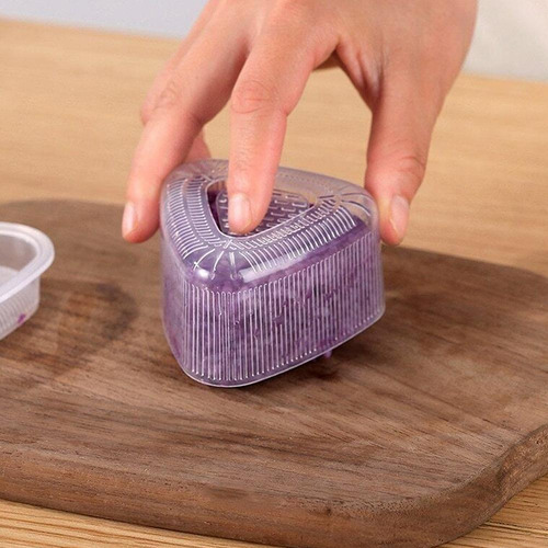 Molde Triangular Para Rollo De Arroz Y Verduras, Molde De Su