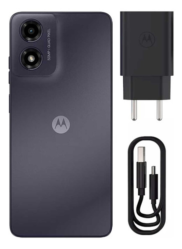 Smartphone Motorola Moto G04s 4g 6,6 128gb 4gb Ram Grafite - Excelente (Recondicionado)
