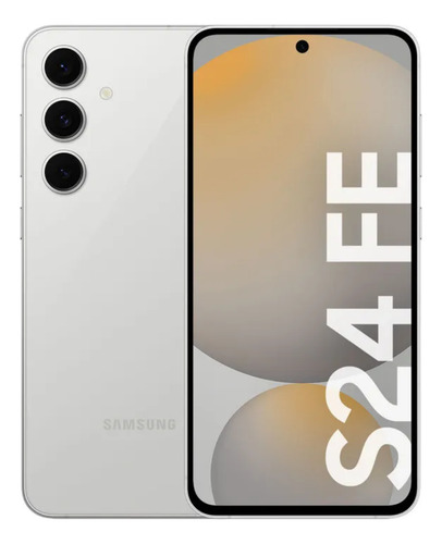 Celular Samsung Galaxy S24 Fe 256gb Gray Nuevo Caja Sellada Gris Claro