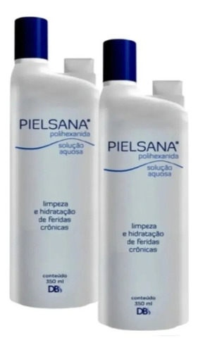  Kit 2 Polihexanida Solução Phmb 350ml Tratamento De Feridas