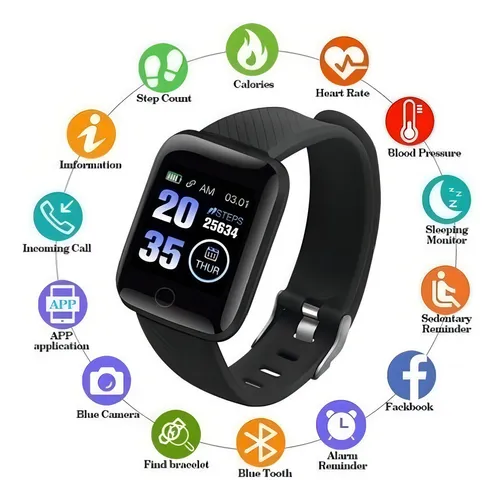 Smartwatch d13 funciones hotsell