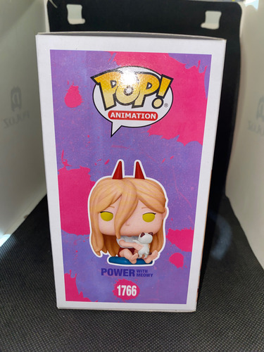 Funko Pop Power With Meowy Chainsaw Man Pochita Chalice Pr
