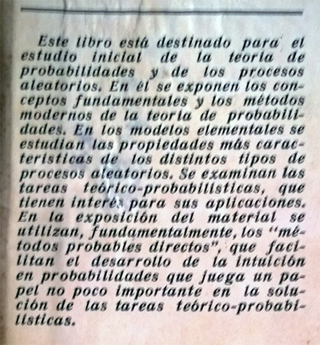 Procesos Aleatorios. Curso Resumido - Libro De Yuri Rozanov (Usado)